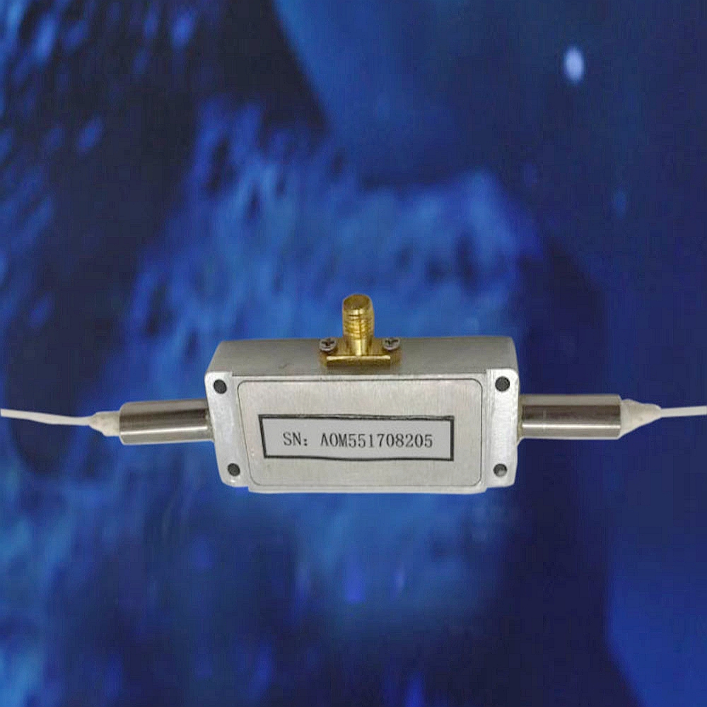 (image for) Low Frequency Fiber-coupled Acousto-optic Switch for High Powered Laser